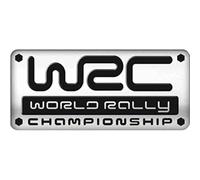 Avisa Emblema/Logo de Aluminio - WRC - 5,5x2,5cm