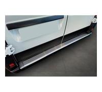 Avisa Protector de Parachoques Trasero de Acero Inoxidable Compatible con Fiat Ducato III Facelift 2023- / Opel Movano III Facelift 2023- / Toyota Proace MAX 2024- 'Ribs' (2 Partes)