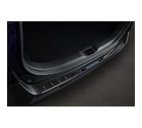 Avisa Protector de Parachoques Trasero de Acero Inoxidable Negro Compatible con Toyota RAV4 V (XA50) 2018 en adelante, Incluye híbrido enchufable 'Shadow Premium'