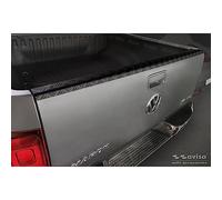 Avisa Protector de portón Trasero de Aluminio Compatible con Volkswagen Amarok 2010- Negro