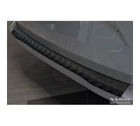 Avisa Protector del Parachoques Aluminio Negro Mate Compatible con Ford Tourneo Custom II (V710) 2023- 'Riffled Plate'