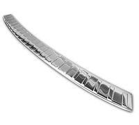 Avisa Protector del Parachoques Trasero Inoxidable Compatible con BMW X3 (G01) 2017-2021 & FL 2021- con Paquete M Incl. M Competition 2019-2021 'Ribs'