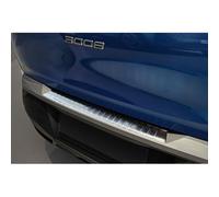 Avisa Protector del Parachoques Trasero Inoxidable Compatible con Peugeot 3008 III 2024- 'Ribs'