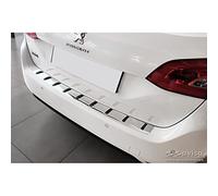 Avisa Protector del Parachoques Trasero Inoxidable Compatible con Peugeot 308 SW II 2013-2017 & Facelift 2017-2021 'Strong Edition'