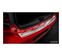 Avisa Protector del Parachoques Trasero Inoxidable Compatible con Renault Clio E HB 5-Puertas 2019- 'Ribs'