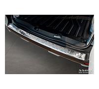 Avisa Protector del Parachoques Trasero Inoxidable Compatible con Renault Kangoo III Furgon & Nissan Townstar 2021- 'Ribs'