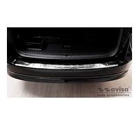 Avisa Protector del Parachoques Trasero Inoxidable Compatible con Skoda Octavia IV Kombi 2020- (Incl. RS, excl. Scout) 'Ribs'