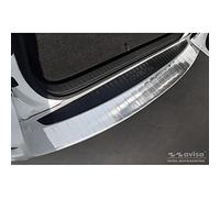 Avisa Protector del Parachoques Trasero Inoxidable Compatible con Toyota RAV-4 FL 2013-2015 'Ribs' (Solo Apto sin Rueda de Repuesto)