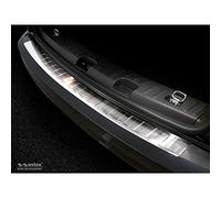 Avisa Protector del Parachoques Trasero Inoxidable Compatible con Volkswagen Caddy 2004-2015 & 2015-2020 'Ribs'