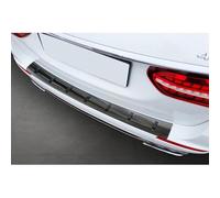 Avisa Protector del Parachoques Trasero Inoxidable Negro Compatible con Mercedes E-Klasse Estate S213 2016-2023 (Incl. E53 AMG) 'Strong Edition'