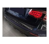 Avisa Protector del Parachoques Trasero Inoxidable Negro Compatible con Mercedes GLC (X253) 2015-2019 & Facelift 2019- 'Strong Edition'