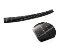 Avisa Protector del Parachoques Trasero Inoxidable Negro Compatible con Peugeot 308 III SW 2021- 'Ribs'