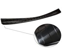 Avisa Protector del Parachoques Trasero Inoxidable Negro Compatible con Toyota Corolla XII Combi 2019- (Incl. GR Sport) & Suzuki Swace Combi 2020- 'Ribs'