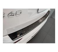 Avisa Protector del Parachoques Trasero Inoxidable Negro Compatible con Volvo XC60 II 2017-2021 & Facelift 2021- Incl. R-Design & Plug-in-Hybrid 'Shadow Premium'
