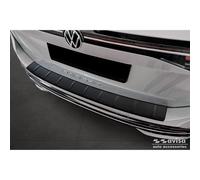 Avisa Protector del Parachoques Trasero Inoxidable Negro Mate Compatible con Volkswagen Passat Variant (CJ5) 2023- 'Ribs'