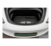 Avisa Protectores del Maletero Delantero de Acero Compatible con Tesla Model 3 2019-2023 - Plateado