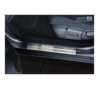 Avisa Umbrales de Puerta Inoxidable Compatible con Nissan X-Trail III 2014-2017 & FL 2017-2021 - 'Exclusive' - 4-Piezas