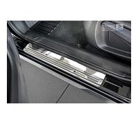 Avisa Umbrales de Puerta Inoxidable Compatible con Renault Kadjar 2015- - 'Exclusive' - 4-Piezas