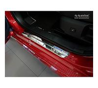 Avisa Umbrales de Puerta Inoxidable Compatible con Toyota Corolla XII Limousine/Hatchback/Touring Sports 2018- & Toyota Corolla Cross 2022- & Suzuki Swace Combi 2020- 'Hybrid' 4-Piezas
