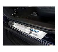 Avisa Umbrales de Puerta Inoxidable Compatible con Toyota RAV4 (5th Gen.) 2018- & Suzuki Across 2020- - 'Hybrid' - 4-Piezas