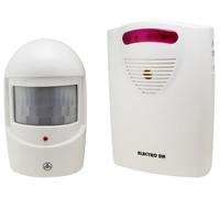Avisador de Presencia con luz y Sonido, 50.624/2, Ideal para alertar de Intrusos y Mejorar la Seguridad en el hogar o la Oficina.