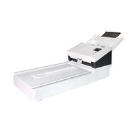 Avision AD345GFN - Escáner de Documentos con alimentación dúplex A4 (60 ppm/120 ipm|100 páginas ADF| USB 3.1 | Escanea Documentos de hasta 600 cm de Largo | Controlador ISISIS