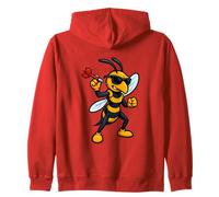 Avispa Divertido Darts Meme Dardos Okey Dartboard Wasp Sudadera con Capucha