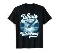 Avistamiento de Ballenas, montaña, Bosque, océano, Aventura, Camiseta