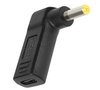Avizar Adaptador de carga en ángulo, USB-C a CC 5,5 x 2,5 mm,