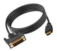 Avizar Adaptador de vídeo HDMI macho a DVI hembra de 1m, Full HD 1080p,
