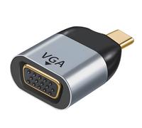 Avizar, Adaptador de vídeo USB-C macho a VGA hembra 1080p de resolución compacto