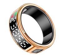 Avizar Anillo Inteligente Diana con Caja Cristalina LED Salud Talla S, Dorado