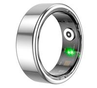 Avizar Anillo Inteligente Talla 12 Modelo Titan con Estuche de Carga, Plata