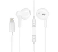 Avizar Auriculares Cable para iPhone Lightning Teclas Control Micro Bluetooth