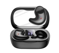 Avizar Auriculares inalámbricos Bluetooth 5.3 estéreo con bajos y cancelación activa de ruido