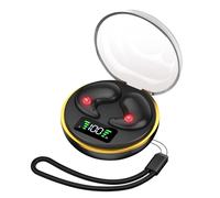 Avizar Auriculares para dormir inalámbricos ultradelgados con cancelación de ruido y estuche LED