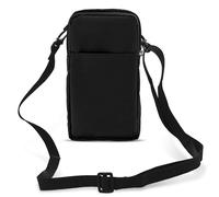 Avizar Bolsa riñonera de tela Smartphone con Mosquetón 2 bolsillos,