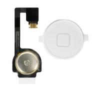 Avizar Botón Home blanco de repuesto con banda de conexión para iPhone 4