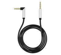 Avizar Cable auxiliar Jack 3,5 mm Forma de Codo macho macho 1 metro,