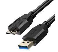 Avizar, Cable USB 3.0 Micro B para Galaxy S5 Note 3 Note Pro 12.2 1.8m