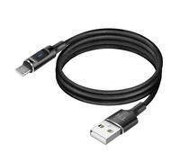 Avizar, Cable USB-A a Micro-USB con LED y Carga Estable 2,4A Nylon trenzado 1,5m