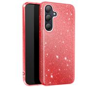 Avizar Carcasa Brillante para Samsung Galaxy A35 Silicona Ultrafina, Rojo