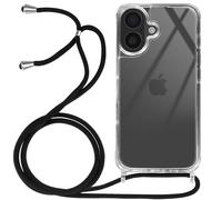 Avizar, Carcasa con cordón para iPhone 16 Plus Silicona a prueba de golpes
