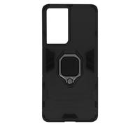 Avizar, Carcasa para Galaxy S21 Ultra Bimateria anillo-soporte Metálico