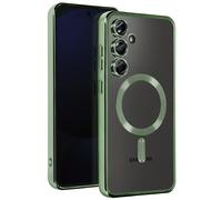 Avizar, Carcasa para Galaxy S24 FE Silicona Contorno Cromo