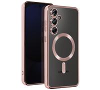 Avizar, Carcasa para Galaxy S24 FE Silicona Contorno Cromo