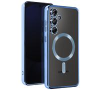 Avizar, Carcasa para Galaxy S24 FE Silicona Contorno Cromo