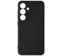 Avizar Carcasa para Galaxy S24 rígido, tacto fino y suave, Negro