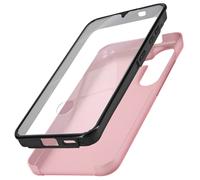 Avizar Carcasa para Galaxy S24 / S25 Parte trasera rígida, Rosa dorado