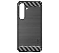 Avizar Carcasa para Galaxy S24 / S25 Silicona efecto carbono,